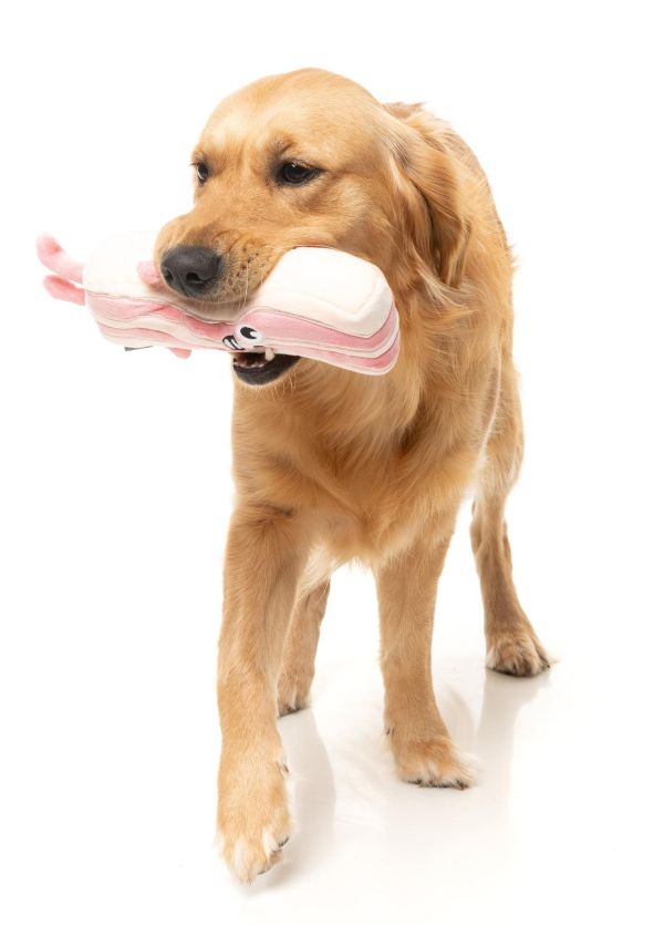 【FuzzYard】Kevin Bacon-Strip 培根凱文｜澳洲設計 耐咬耐玩發聲玩具 可機洗 Fuzzyard,歪歪腸,培根狗玩具,狗狗玩具,狗狗耐咬玩具,發聲狗玩具,啾啾玩具,培根造型狗玩具,狗狗互動玩具,狗狗放電玩具,狗狗紓壓玩具,寵物療癒玩具,小型犬玩具推薦,寵物陪伴玩具