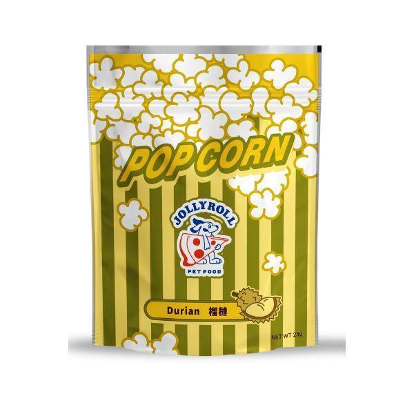 【喜翻JOLLYROLL】Pop！毛孩爆米花-榴槤 25g 寵物爆米花,狗狗爆米花,榴槤狗零食,羊奶爆米花,玉米狗零食,寵物零食推薦,非基改玉米,榴槤爆米花,狗狗點心,毛孩零食,爆米花狗零食,喜翻爆米花,羊奶狗零食,酥脆狗零食,寵物食玩、美式寵物零食,狗狗獎勵零食,特色風味狗零食