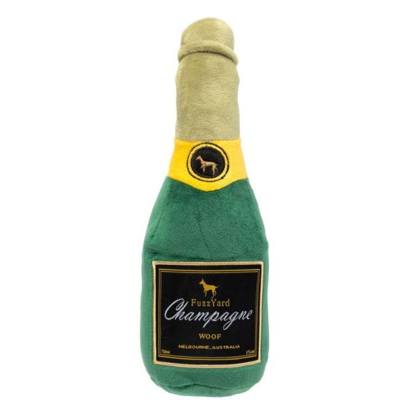 【FuzzYard】香檳無酒精發聲玩具｜澳洲設計 耐咬耐玩 可機洗 Fuzzyard,毛孩香檳,香檳玩具,飲料玩具,狗狗玩具,狗狗耐咬玩具,發聲狗玩具,啾啾玩具,香檳造型狗玩具,狗狗互動玩具,狗狗放電玩具,狗狗紓壓玩具,寵物療癒玩具,小型犬玩具推薦,寵物陪伴玩具