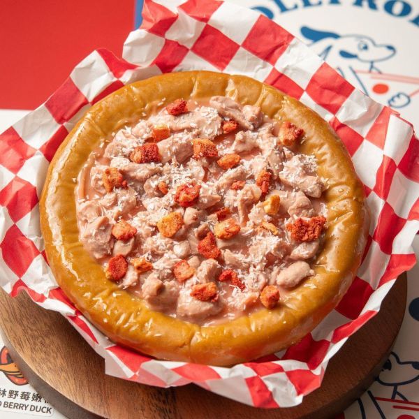 【喜翻 JOLLYROLL】Pizza！狗狗派對披薩-森林野莓嫩鴨 (未開封前常溫保存) 喜翻, JOLLYROLL, 狗狗披薩, 寵物披薩, 狗狗派對披薩, 開盒即食, 常溫保存, 無需加熱, 狗狗DIY零食, 狗狗生日, 寵物慶生, 毛孩派對, 人食等級, 無防腐劑, 經典義大利, lepone, 樂芃, dog pizza, pet party snack, DIY dog treat, comfort food for dogs