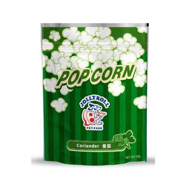 【喜翻JOLLYROLL】Pop！毛孩爆米花-香菜 25g 寵物爆米花,狗狗爆米花,香菜狗零食,羊奶爆米花,玉米狗零食,寵物零食推薦,非基改玉米,香菜爆米花,狗狗點心,毛孩零食、爆米花狗零食,喜翻爆米花,羊奶狗零食,酥脆狗零食,寵物食玩,美式寵物零食,狗狗獎勵零食,草本風味狗零食