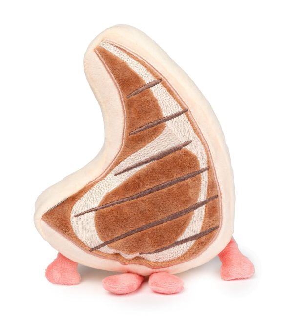 【FuzzYard】Piggy Smalls 豬小排｜澳洲設計 耐咬耐玩發聲玩具 可機洗 Fuzzyard,豬小排,豬排玩具,狗狗玩具,狗狗耐咬玩具,發聲狗玩具,啾啾玩具,肉造型狗玩具,狗狗互動玩具,狗狗放電玩具,狗狗紓壓玩具,寵物療癒玩具,小型犬玩具推薦,寵物陪伴玩具