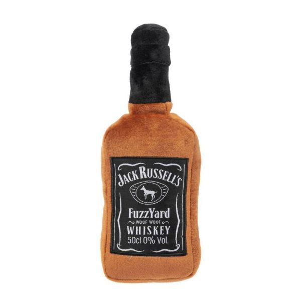 【FuzzYard】傑克羅素犬士忌發聲玩具｜澳洲設計 耐咬耐玩 可機洗 Fuzzyard,威士忌,威士忌狗玩具,飲料玩具,狗狗玩具,狗狗耐咬玩具,發聲狗玩具,啾啾玩具,威士忌造型狗玩具,狗狗互動玩具,狗狗放電玩具,狗狗紓壓玩具,寵物療癒玩具,小型犬玩具推薦,寵物陪伴玩具
