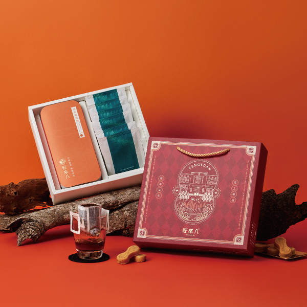 豐原禮遇咖啡禮盒（鳳梨酥12入+黃金曼巴6入） 