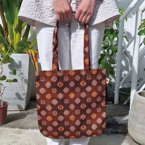 品牌帆布袋(咖啡) 