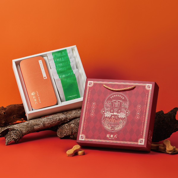 豐原禮遇茶語禮盒（鳳梨酥12入+南非國寶茶6入） 