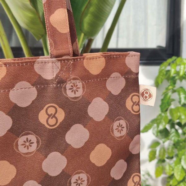 品牌帆布袋(咖啡) 