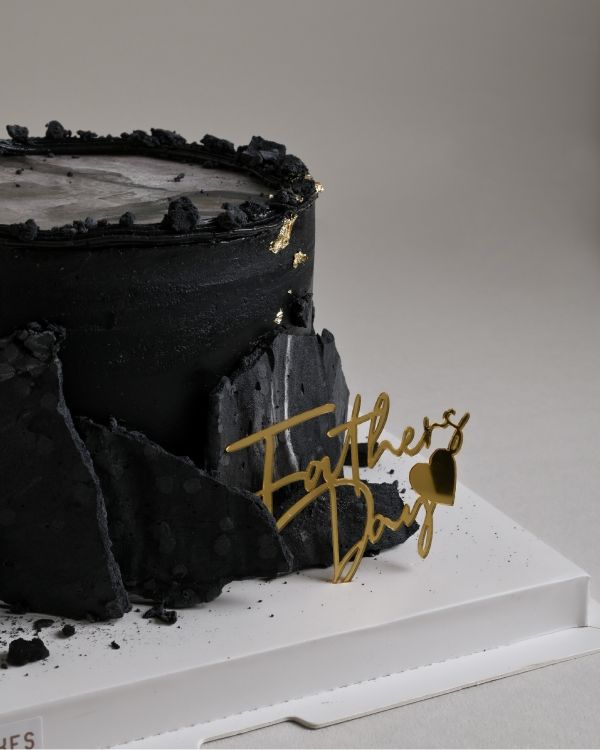 You're My Rock 燃燒蛋糕 燃燒蛋糕 酷酷風格 父親節 男士蛋糕 送男生