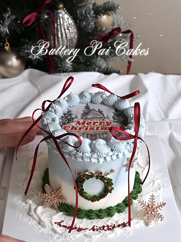 Winterland 燃燒蛋糕 燃燒蛋糕 聖誕節、聖誕節蛋糕、送女生蛋糕