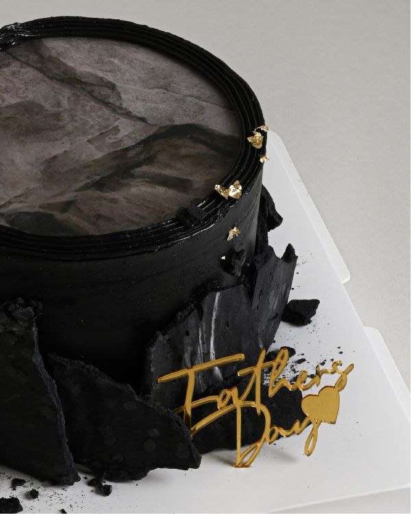 You're My Rock 燃燒蛋糕 燃燒蛋糕 酷酷風格 父親節 男士蛋糕 送男生