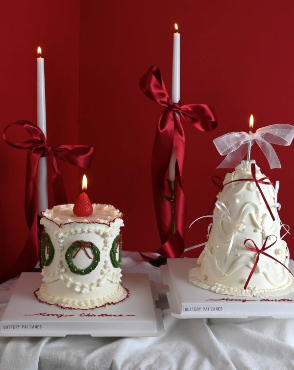 白雪紛緋 聖誕節、聖誕節蛋糕、送女生蛋糕