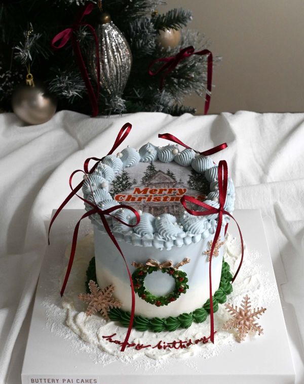 Winterland 燃燒蛋糕 燃燒蛋糕 聖誕節、聖誕節蛋糕、送女生蛋糕