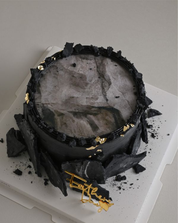 You're My Rock 燃燒蛋糕 燃燒蛋糕 酷酷風格 父親節 男士蛋糕 送男生