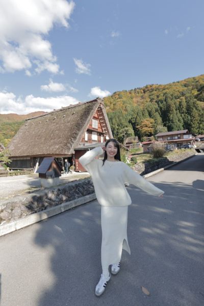 韓國製-高級海馬毛百搭上衣（白） 