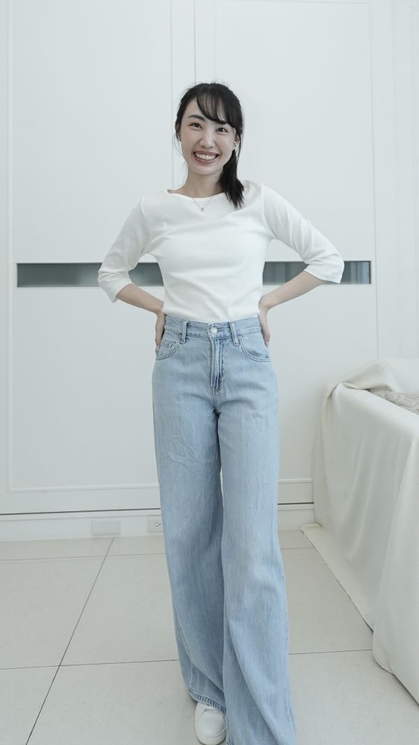 (現貨)韓國製-絲光酵素洗柔軟純棉上衣（白） 