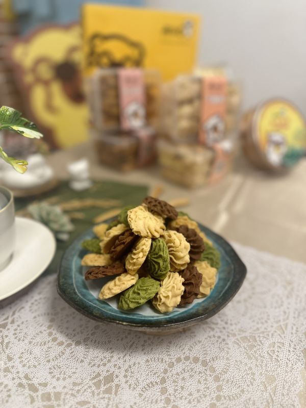 3色蛋捲+3色曲奇 禮盒 