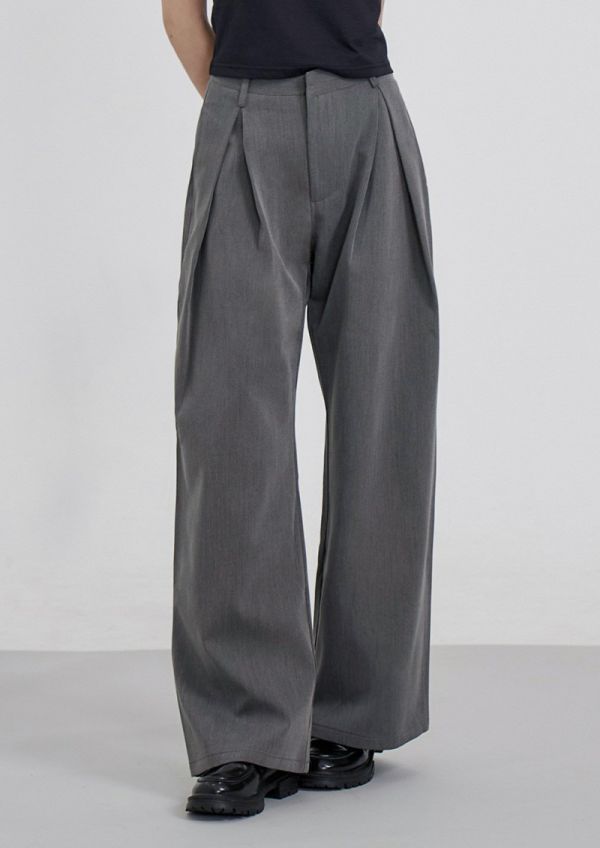 立體剪裁西裝褲 