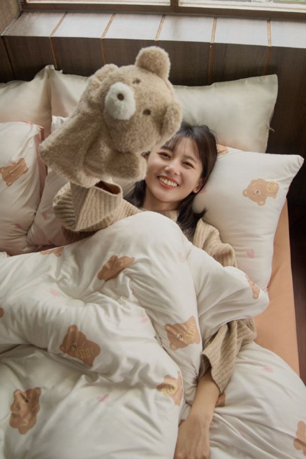 久賴 呼呼被床包組．單人3件組 