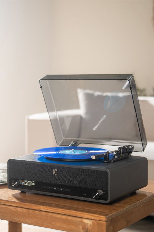 PHILIPS 百年紀念All-in-one黑膠唱片藍牙音箱 