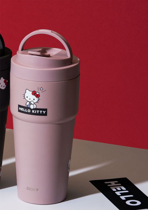 WOKY X SANRIO 渾圓杯鈦陶瓷770ml 