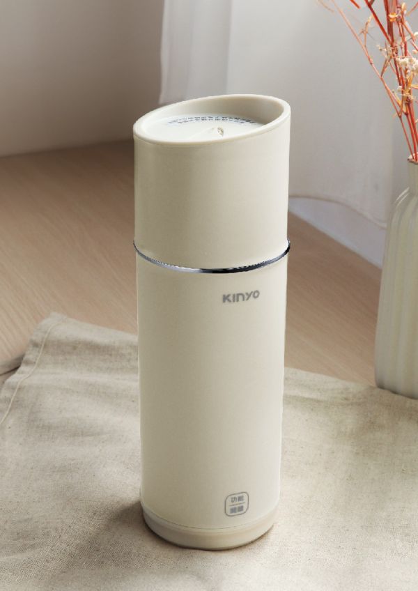 KINYO 溫控寬電壓快煮杯-白 