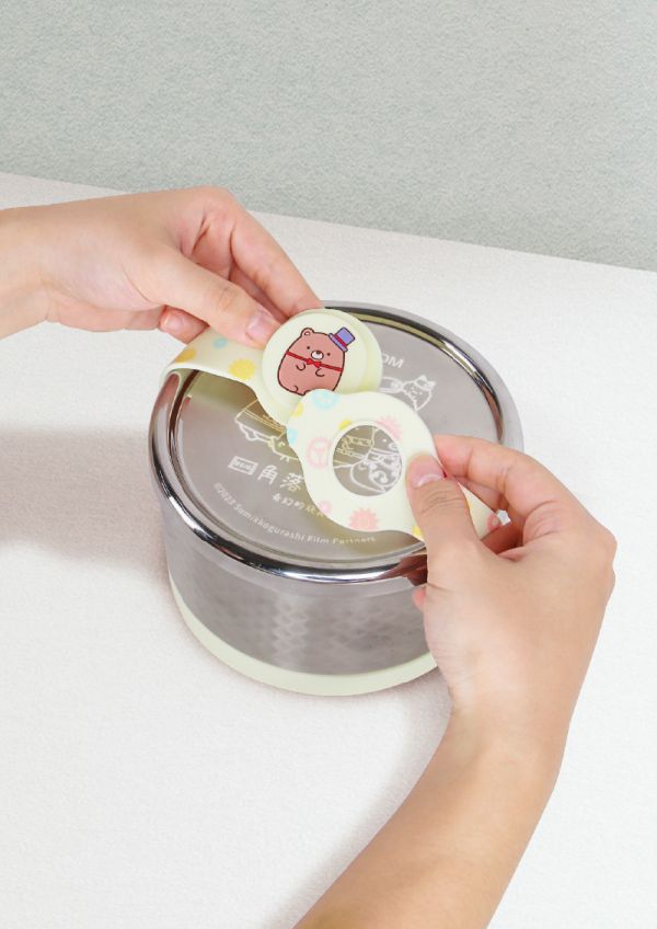 KOMx角落小夥伴 ECO易扣隔熱便當盒 