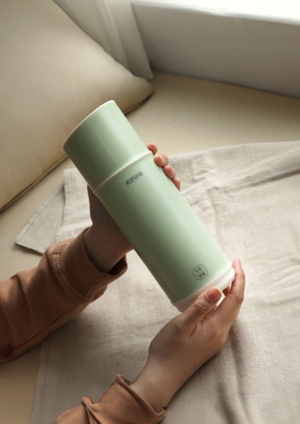 KINYO 溫控寬電壓快煮杯-綠 