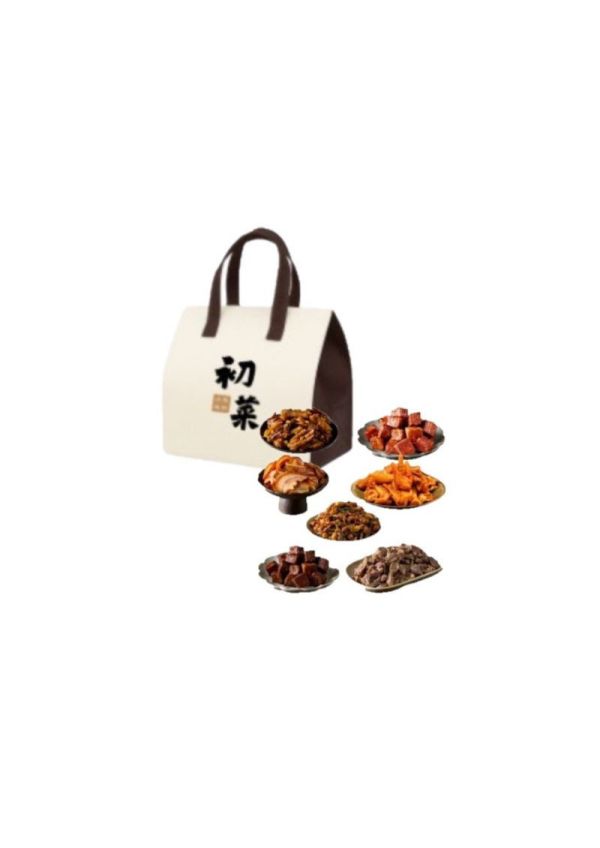 初菜 滿漢全席7入組．贈保冷袋 