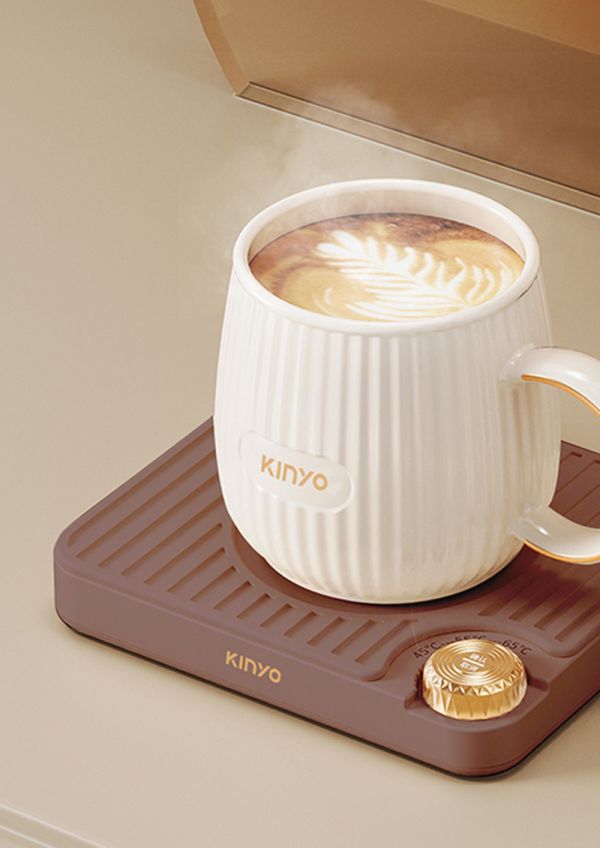 KINYO 智能恆溫暖杯墊組 