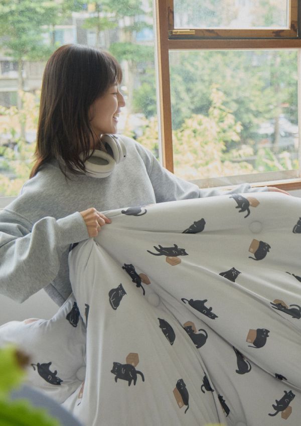 久賴 呼呼被床包組．雙人4件組 