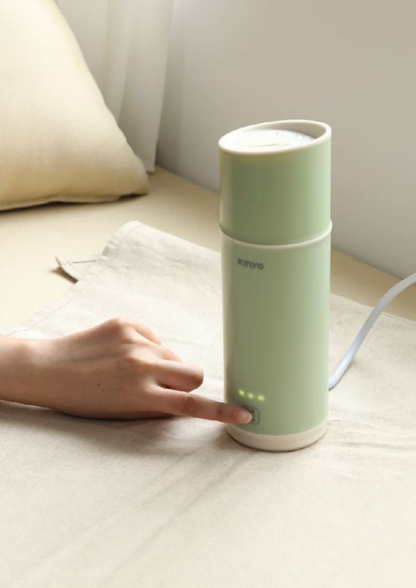 KINYO 溫控寬電壓快煮杯-綠 