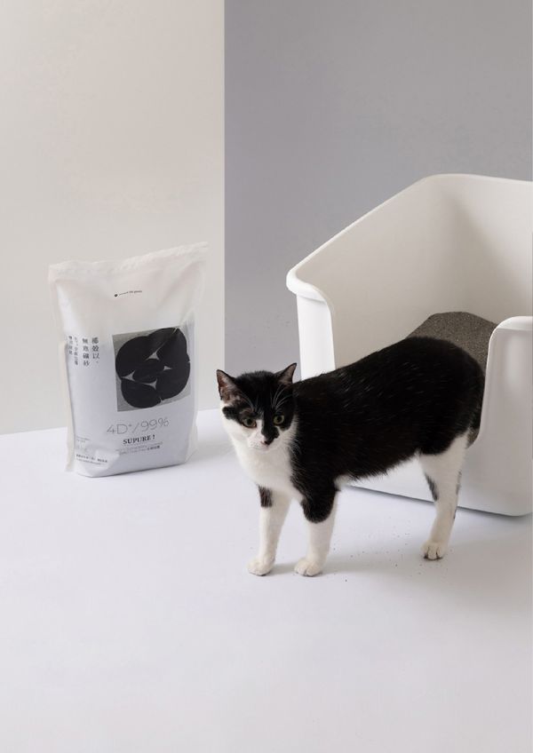 喵皇奴 SUPURE！椰殼以無塵礦砂4包組 