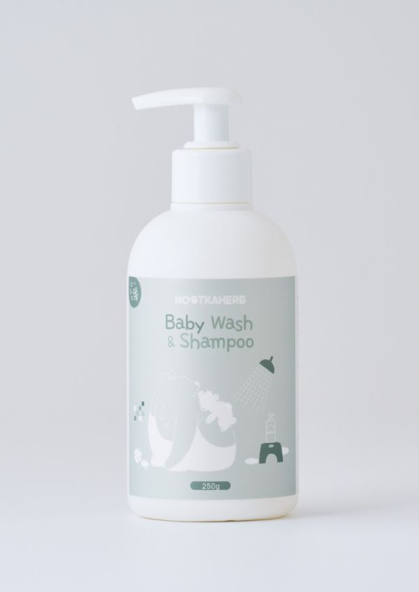 諾卡草本 嬰兒2in1沐浴露 