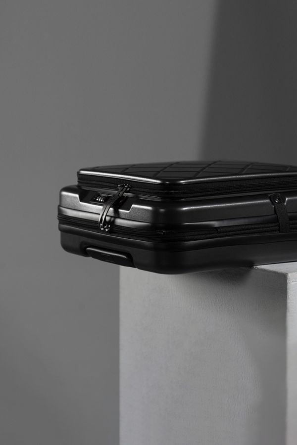 BIGGER 20吋菱格紋前開摺疊箱 