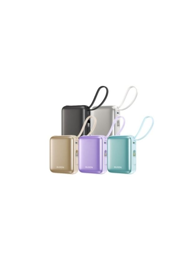 GUXON 巧方塊雙線行動電源 