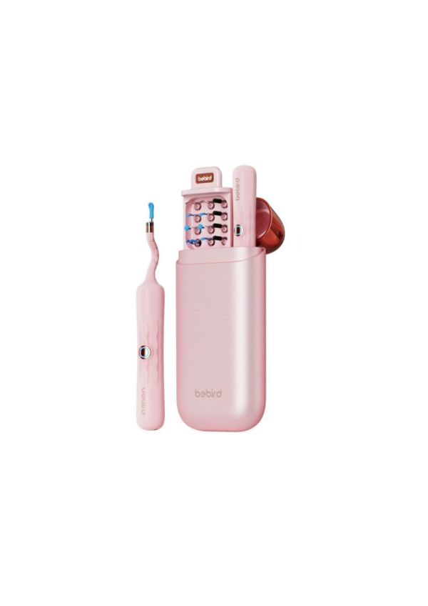 BEBIRD 3 EARCARE PLUS 智能可視掏耳棒．櫻花粉 