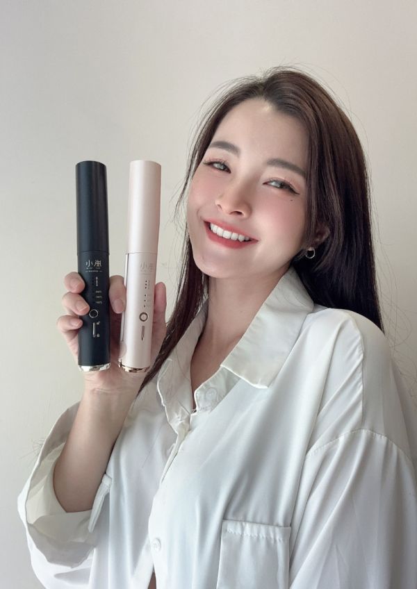 meekee小嵐 直捲兩用無線離子夾 