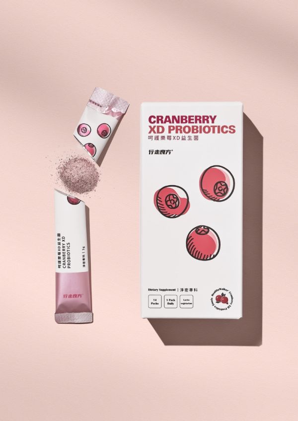 行走良方 呵護樂莓XD蔓越莓益生菌．多入優惠 