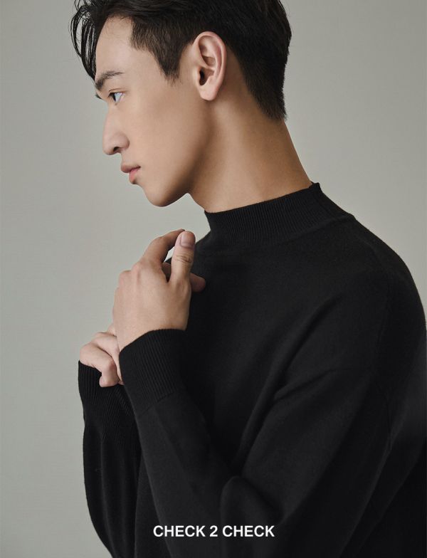 輕保暖高領毛衣 