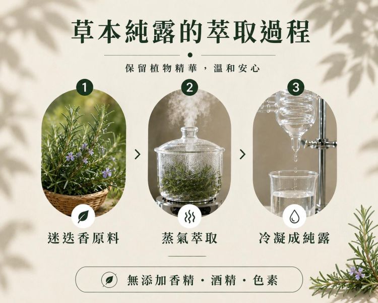 迷迭香純露｜草本蒸餾原液 迷迭香純露、迷迭香花水、迷迭香蒸餾純露、草本純露推薦、天然純露、純露噴霧、500ml純露、迷迭香保養、草本保養、苗栗手工純露、自然皂手作坊、迷迭香花水推薦、純露補水、植物純露、天然草本純露