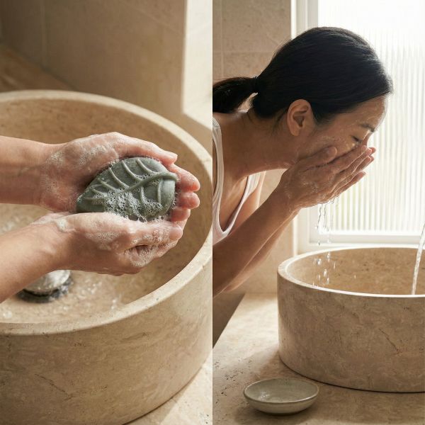 三葉埔姜手工皂 三葉埔姜手工皂, 三葉埔姜, 天然手工皂, 草本手工皂, 舒緩肌膚皂, 敏感肌適用手工皂, 無添加手工皂, 草本清潔, 植物手工皂