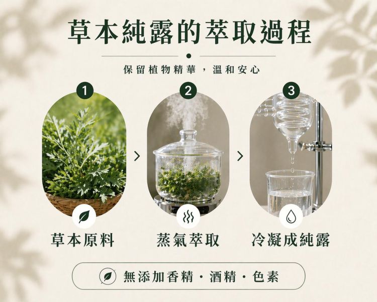 艾草純露｜草本蒸餾原液 艾草純露,艾草噴霧,天然純露推薦,草本純露,保濕噴霧,舒緩肌膚,天然保養,艾草保養,純露是什麼,臉部噴霧推薦,身體噴霧,清爽保濕,敏感肌適用,自然皂手作坊