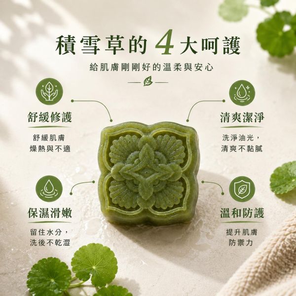 積雪草手工皂 積雪草手工皂,自然皂手作坊,敏感肌肥皂,CICA修復,老虎草皂,天然冷製皂,舒緩泛紅,手作肥皂推薦,保濕洗面皂,植萃護膚,無添加洗沐,乾癢肌救星,皮膚修復,天然護膚品,純植物油手工皂,