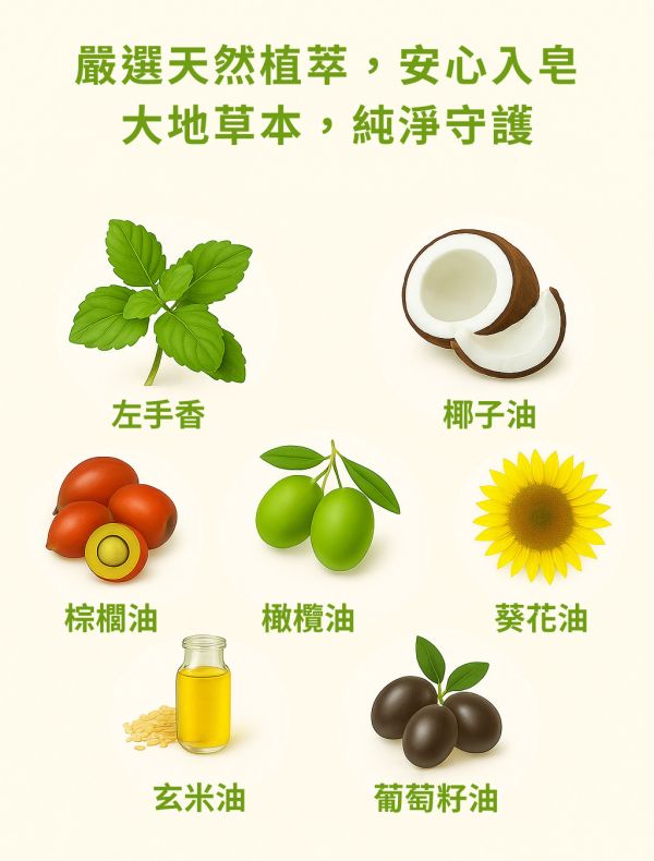 左手香手工皂 左手香手工皂, 天然草本皂, 抗菌香皂, 無添加香皂, 左手香香皂, 草本清香皂, 冷製手工皂, 敏感肌香皂, 天然防護香皂, 自然皂手作坊