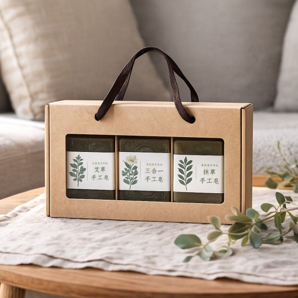 平安草本皂禮盒組(3入) 手工皂, 草本香皂, 冷製皂, 自選禮盒, 天然香皂, 芙蓉皂, 抹草皂, 艾草皂, 左手香, 洗澡香皂, 敏感肌香皂, 平安皂, 無香精手工皂, 台灣香皂品牌