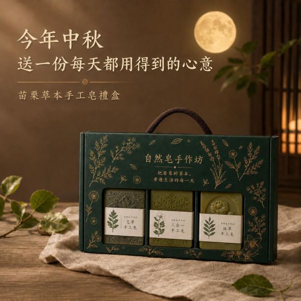 平安草本皂禮盒組(3入) 手工皂, 草本香皂, 冷製皂, 自選禮盒, 天然香皂, 芙蓉皂, 抹草皂, 艾草皂, 左手香, 洗澡香皂, 敏感肌香皂, 平安皂, 無香精手工皂, 台灣香皂品牌
