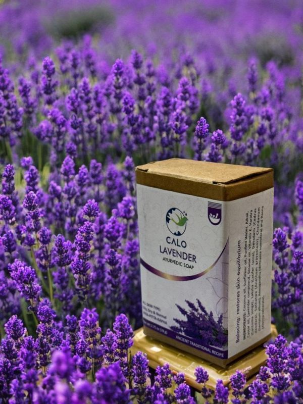 印度阿育吠陀天然草本精油手工皂－薰衣草 