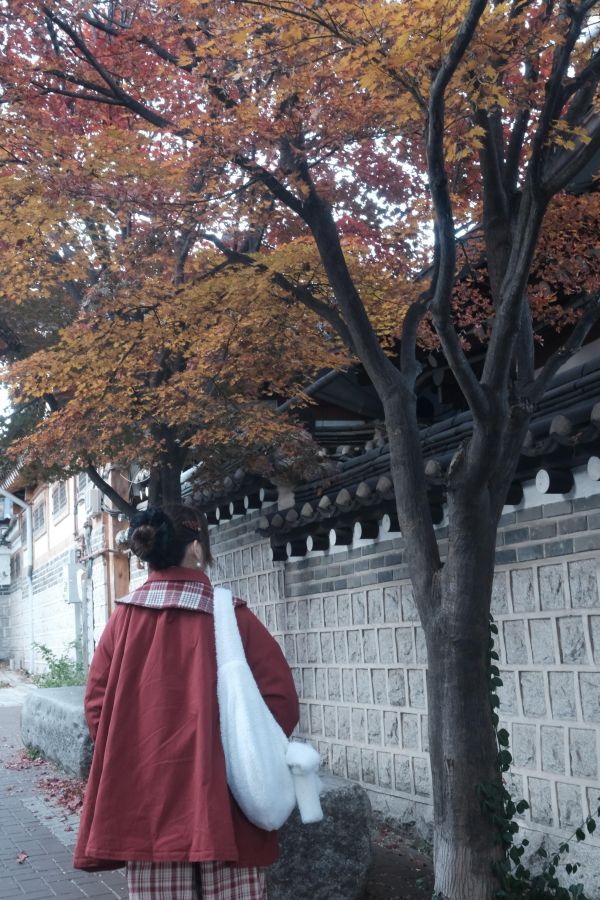 小魔女斗篷外套-附領片 