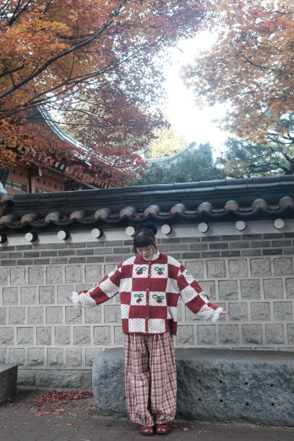 櫻桃汽水針織外套(兩色) 