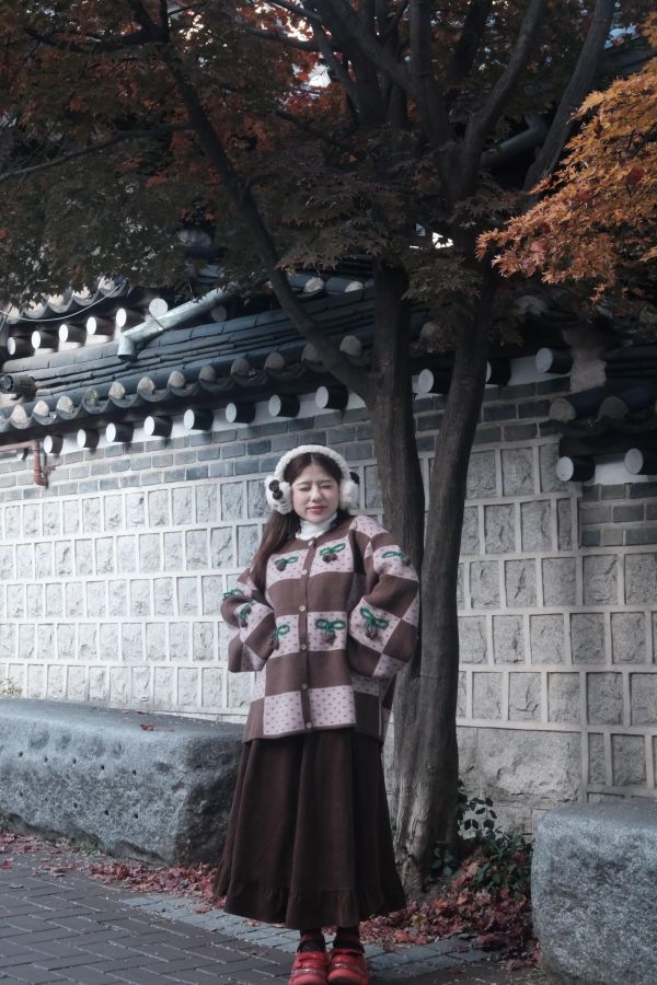 櫻桃汽水針織外套(兩色) 